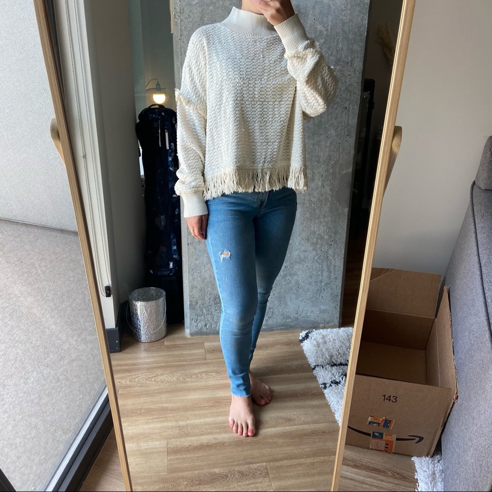 Fine knit T Shirt